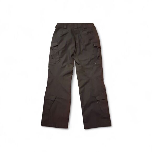 5.11 Tactical Black Pants Size 14 Cargo Rip Stop Double Knee Utility Work Wear - Picture 4 of 9